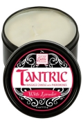 Candela Afrodisiaca per massaggi White Lavender