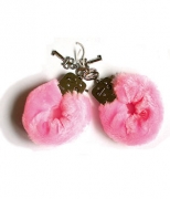 Manette con bracciali in peluche