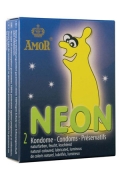 Profilattici Amor Neon 2pz